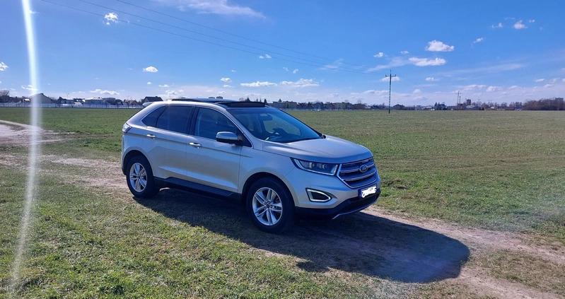 Ford EDGE cena 79500 przebieg: 101000, rok produkcji 2017 z Warszawa małe 46